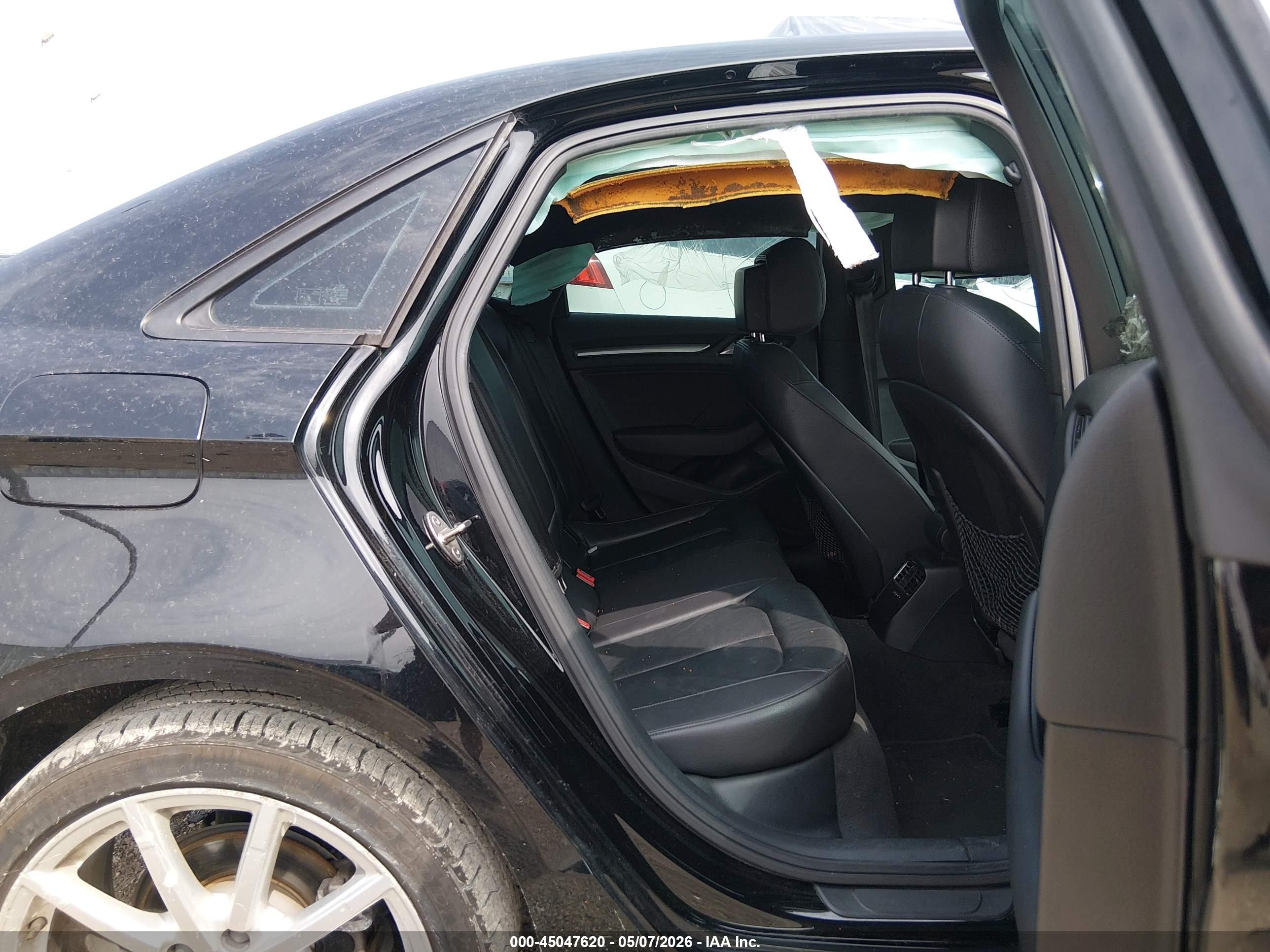 2015 Audi A3 1.8t Premium Black vin: WAUACGFF3F1024910