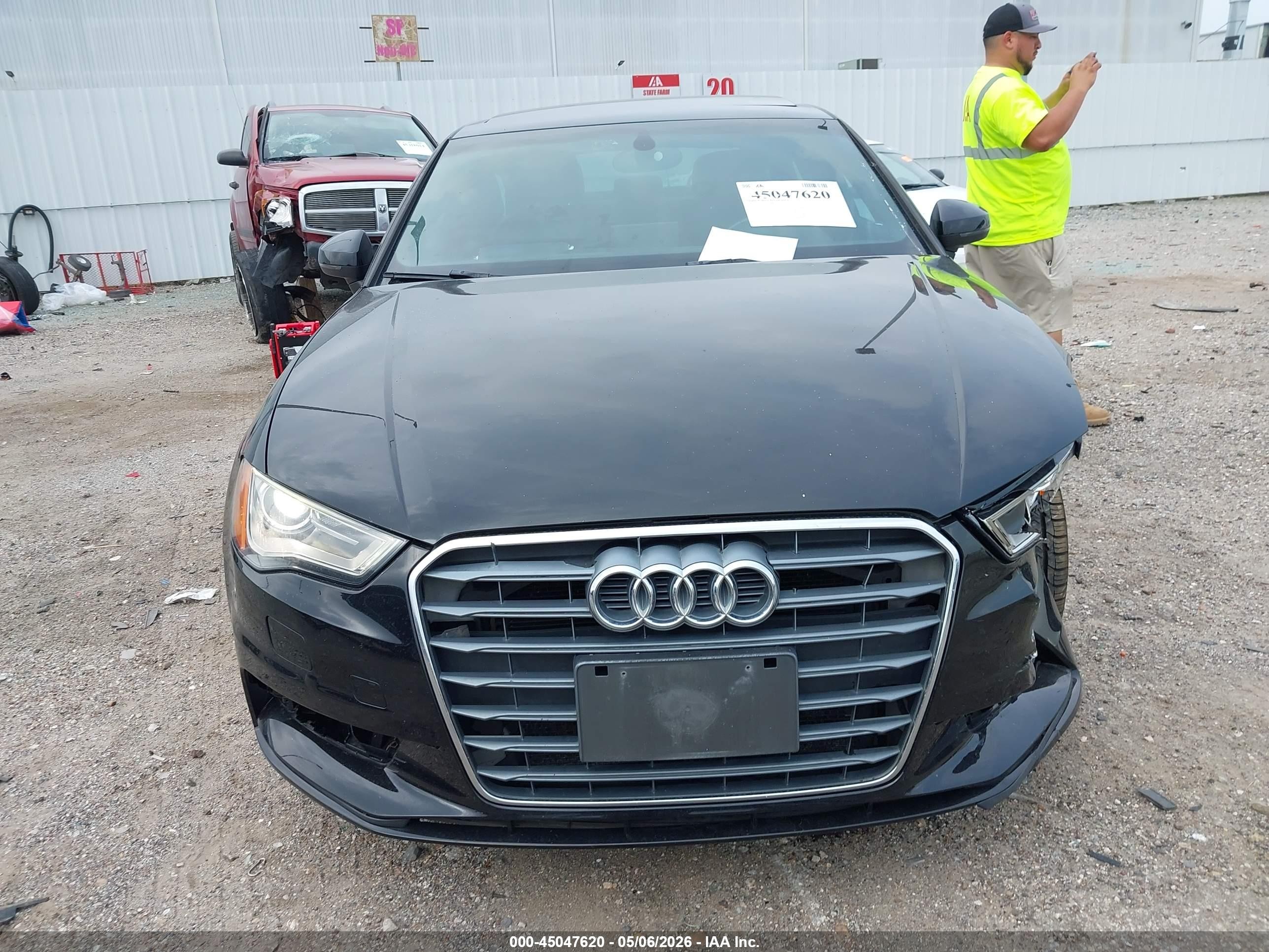 2015 Audi A3 1.8t Premium Black vin: WAUACGFF3F1024910