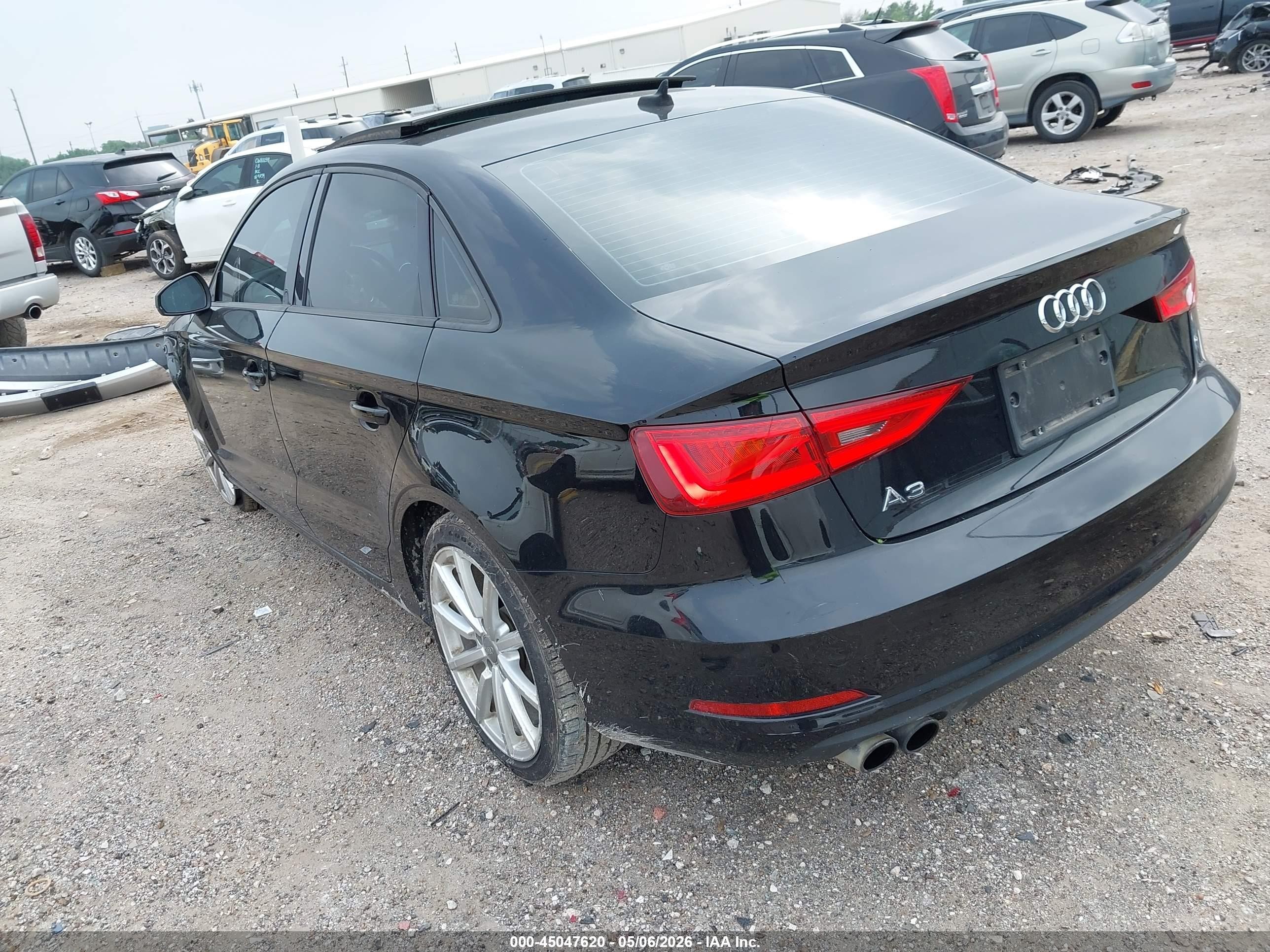2015 Audi A3 1.8t Premium Black vin: WAUACGFF3F1024910