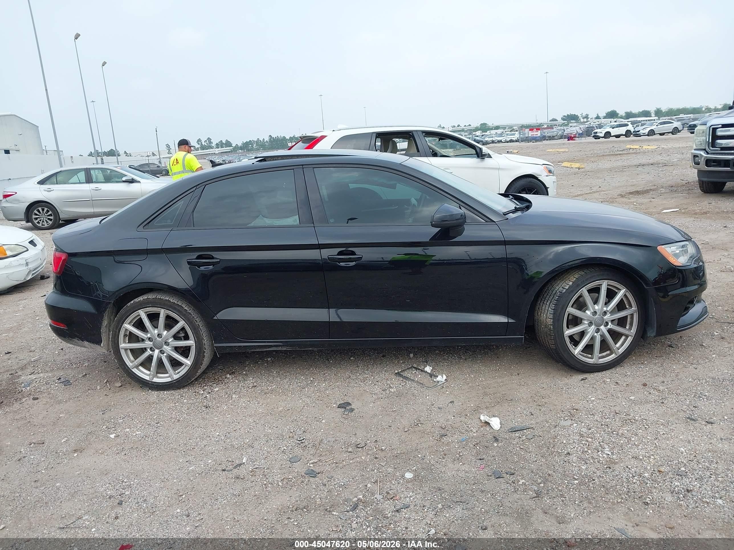 2015 Audi A3 1.8t Premium Black vin: WAUACGFF3F1024910