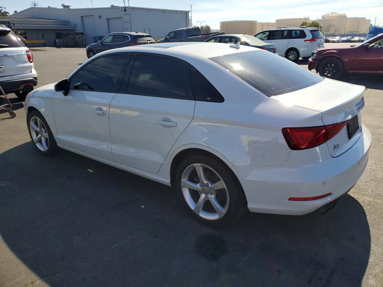 2015 Audi A3 Premium White vin: WAUACGFF3F1086467