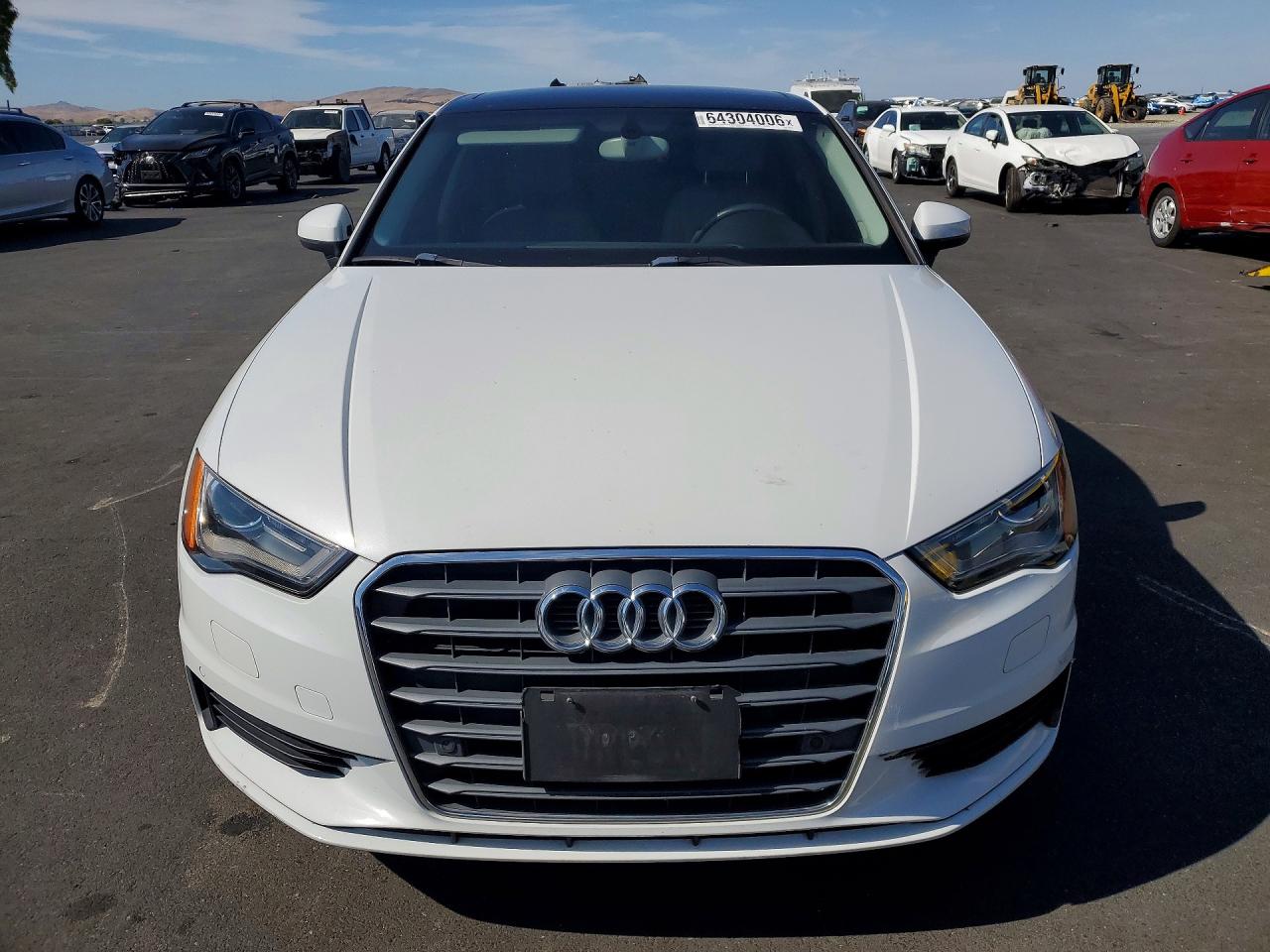 2015 Audi A3 Premium White vin: WAUACGFF3F1086467