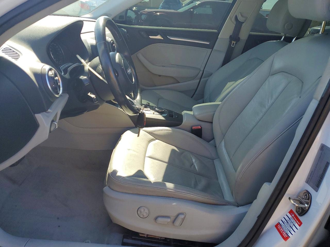 2015 Audi A3 Premium White vin: WAUACGFF3F1086467