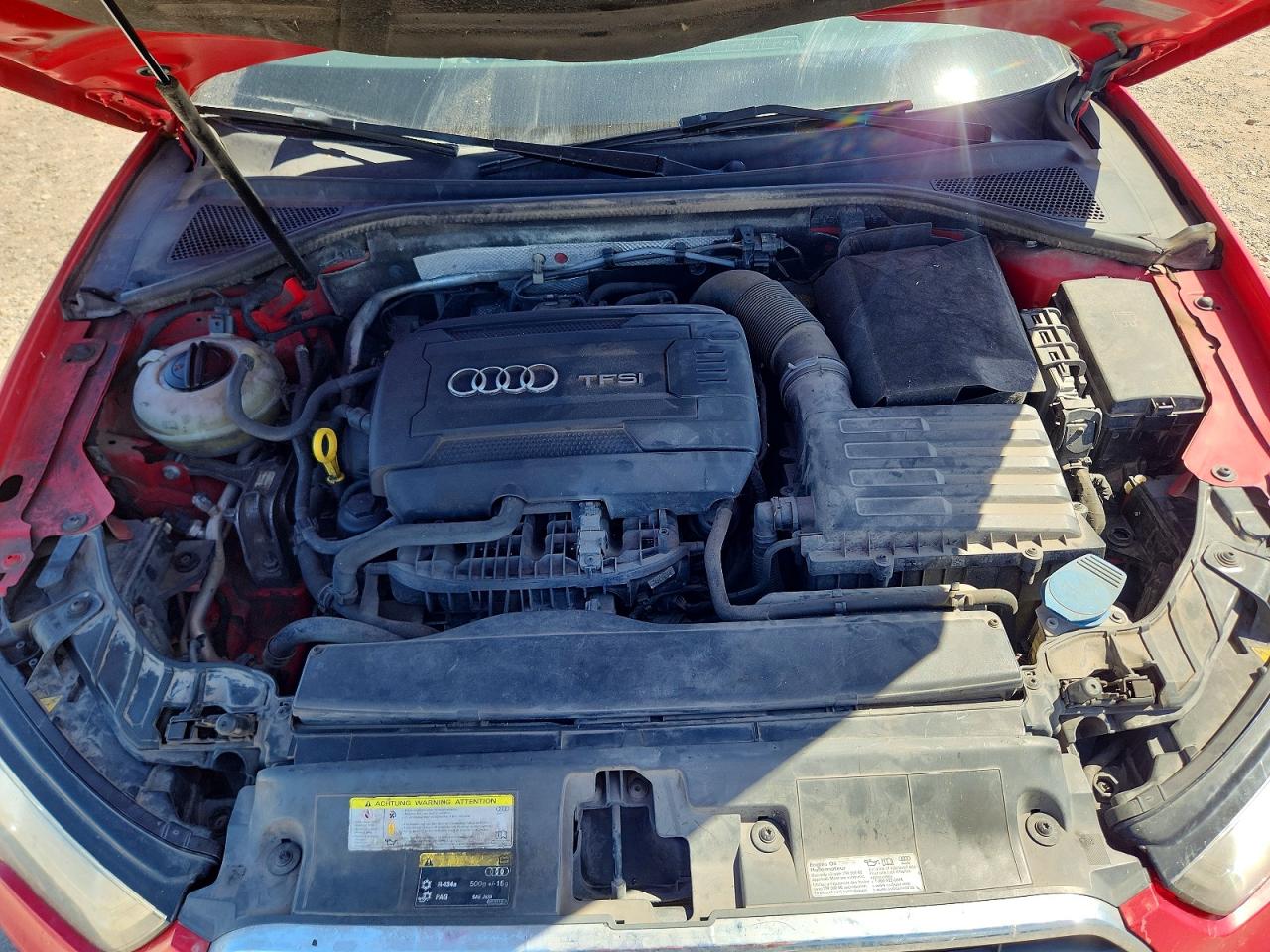 2015 Audi A3 Premium Red vin: WAUACGFF3F1103736