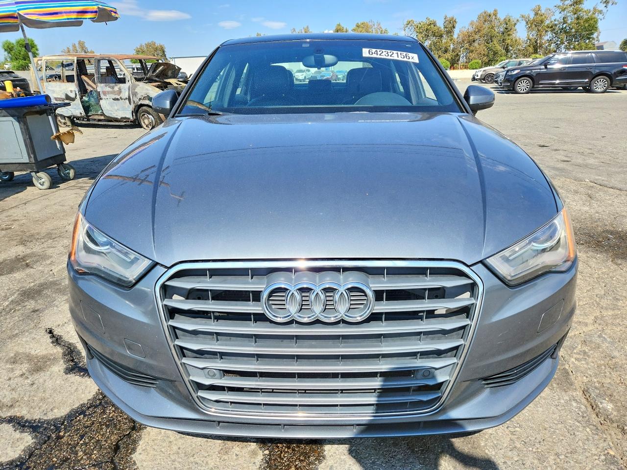 2015 Audi A3 Premium Gray vin: WAUACGFF3F1128619