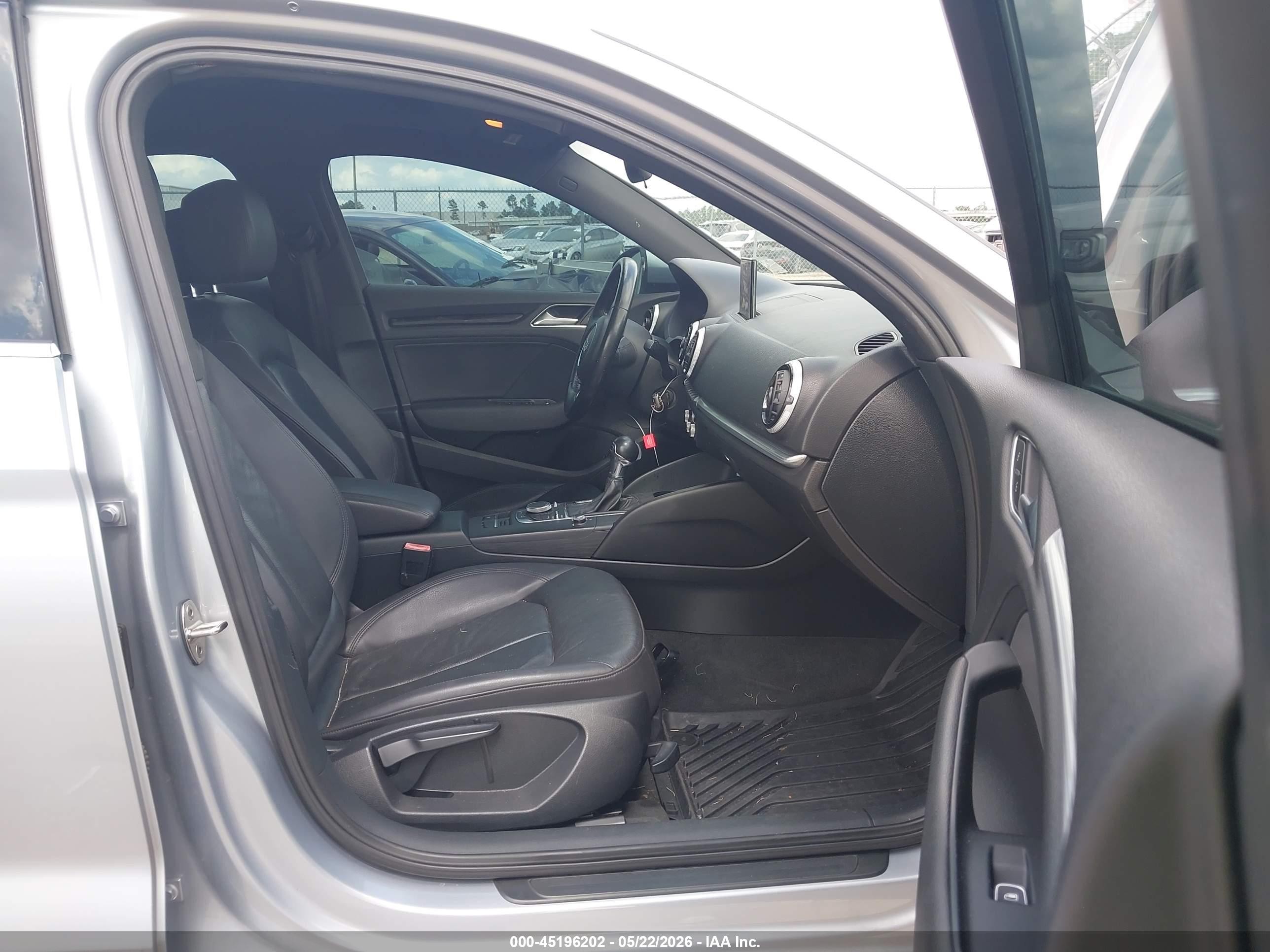 2015 Audi A3 1.8t Premium Silver vin: WAUACGFF3F1129611