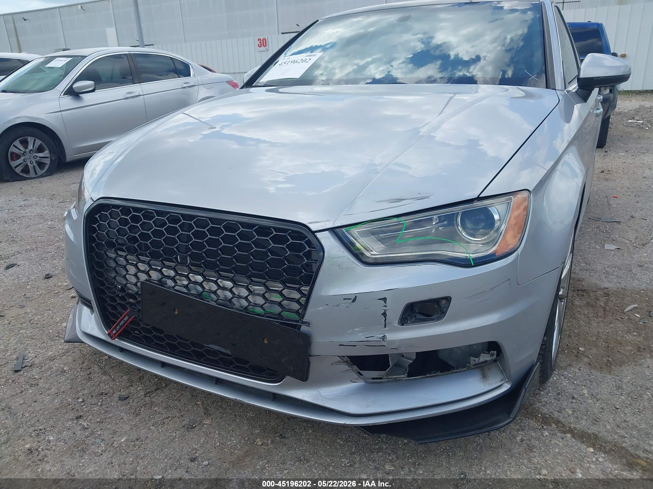 2015 Audi A3 1.8t Premium Silver vin: WAUACGFF3F1129611