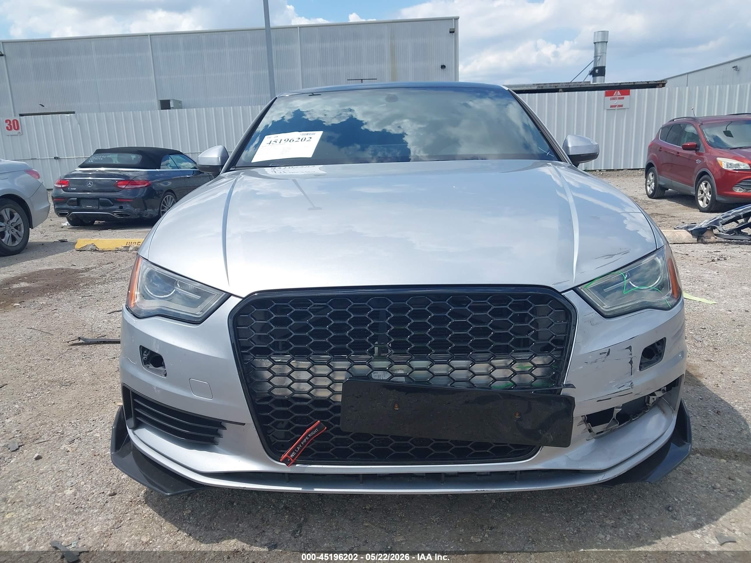 2015 Audi A3 1.8t Premium Silver vin: WAUACGFF3F1129611