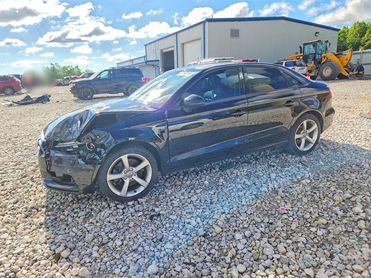 2015 Audi A3 Premium Черный vin: WAUACGFF4F1083206