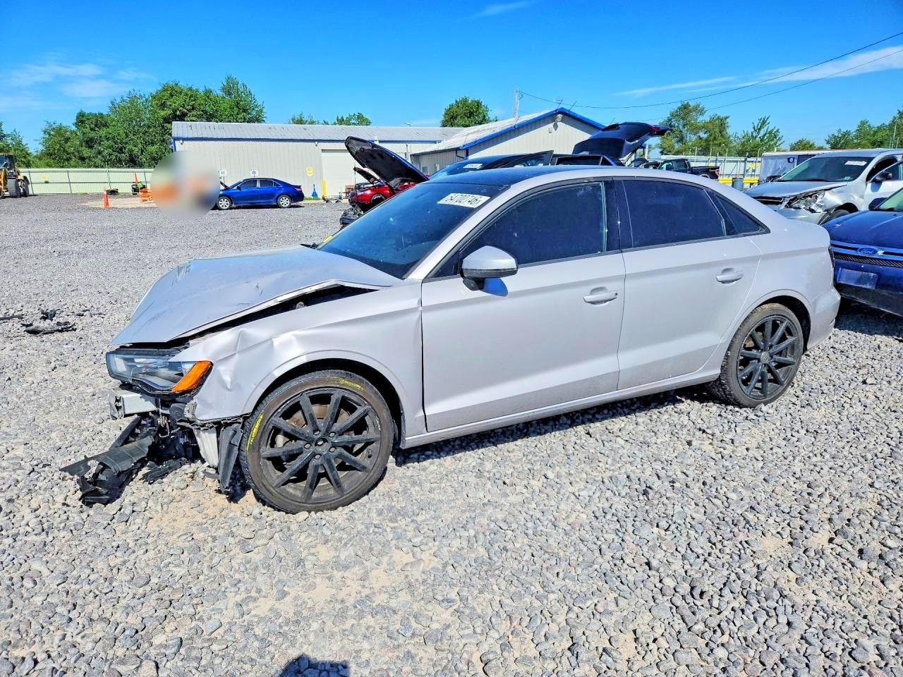 2015 Audi A3 Premium Silver vin: WAUACGFF4F1087398