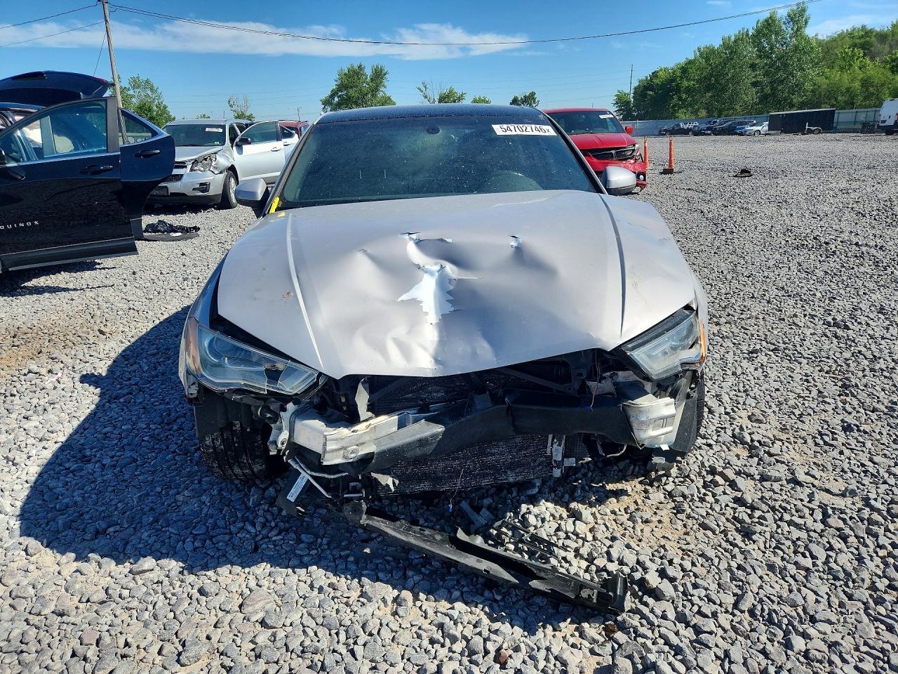 2015 Audi A3 Premium Silver vin: WAUACGFF4F1087398