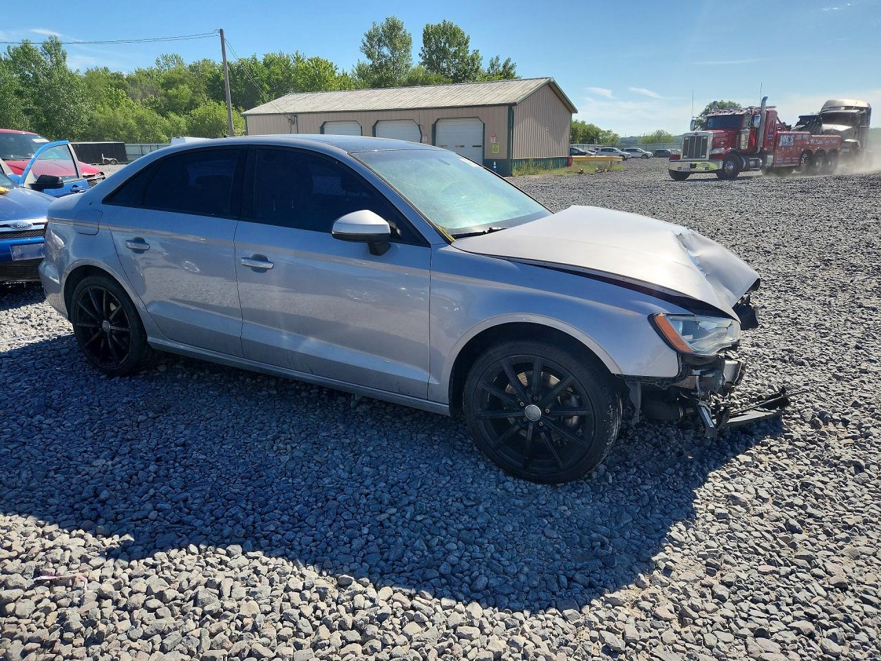 2015 Audi A3 Premium Silver vin: WAUACGFF4F1087398