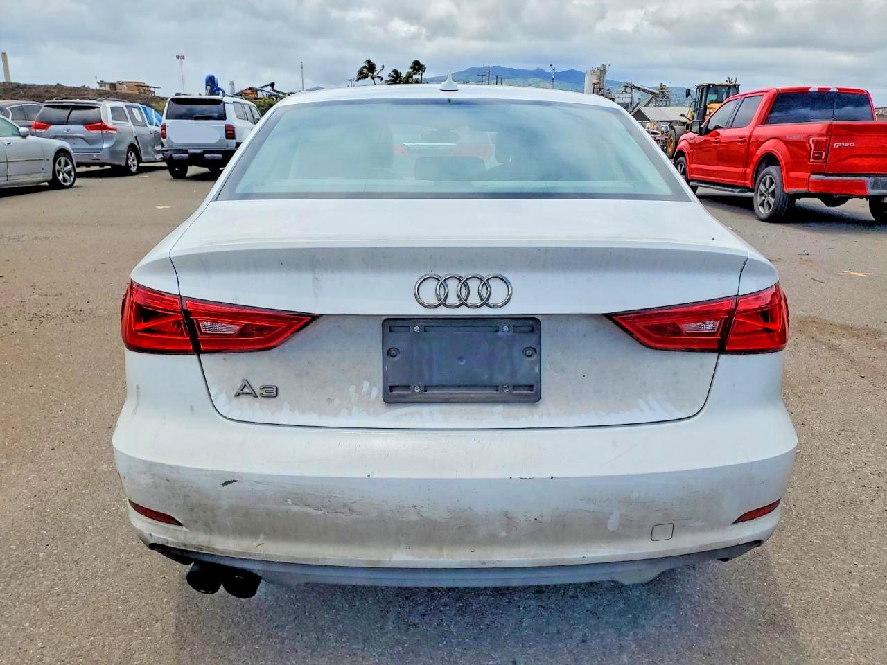 2015 Audi A3 Premium White vin: WAUACGFF4F1106404