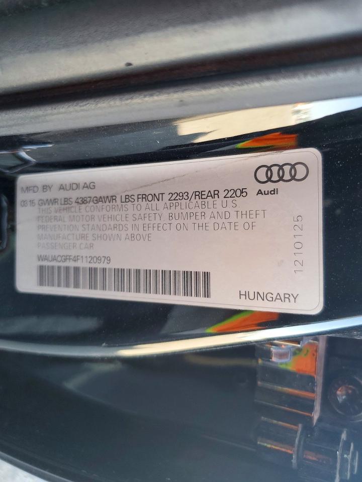 2015 Audi A3 Premium Black vin: WAUACGFF4F1120979