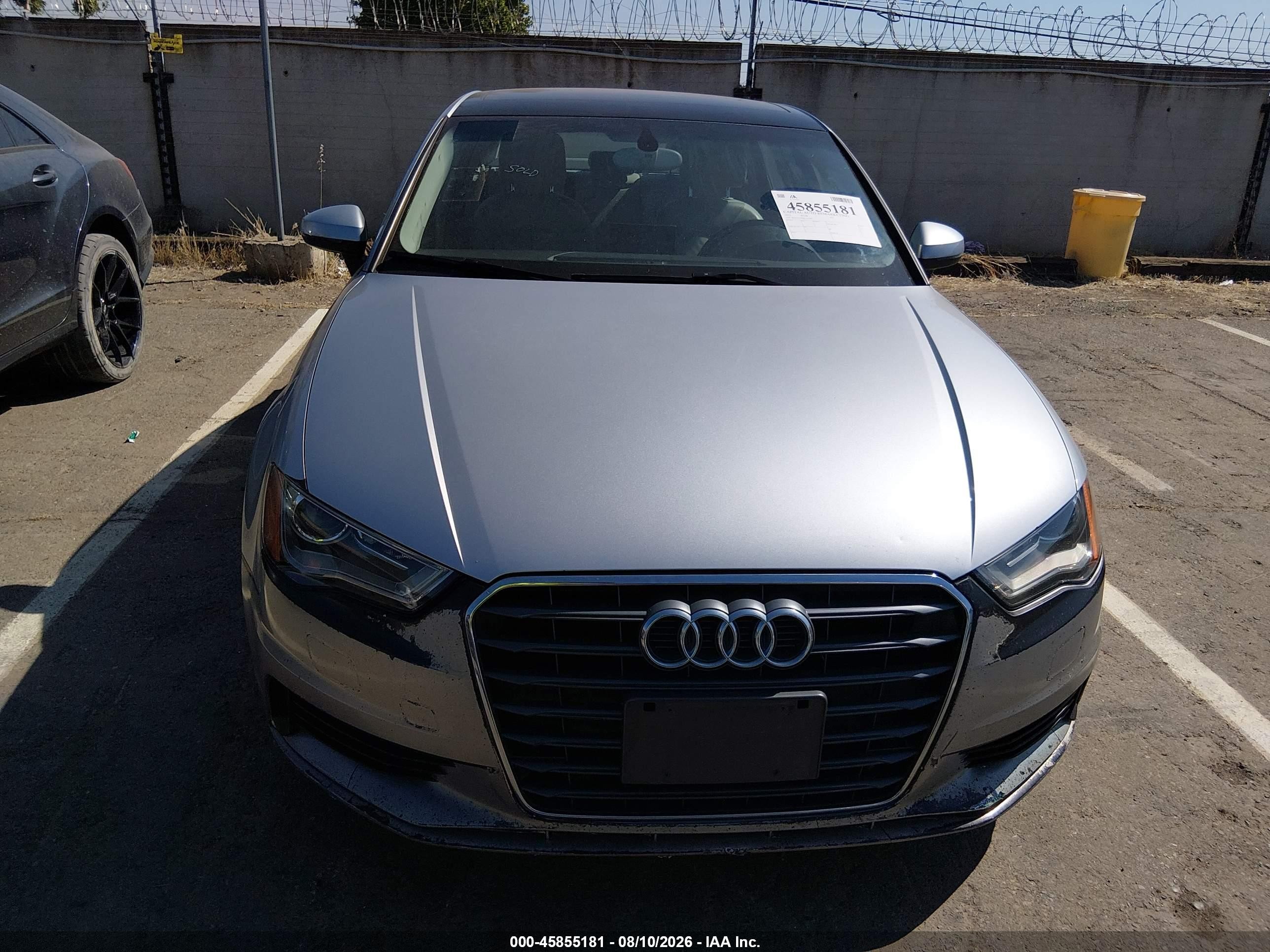 2015 Audi A3 1.8t Premium Silver vin: WAUACGFF4F1143887