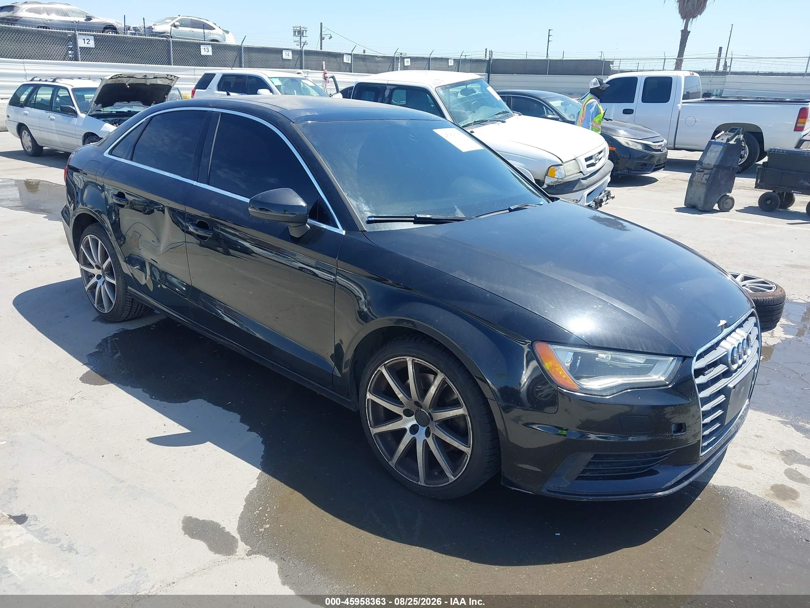 2015 Audi A3 1.8t Premium Black vin: WAUACGFF5F1002696