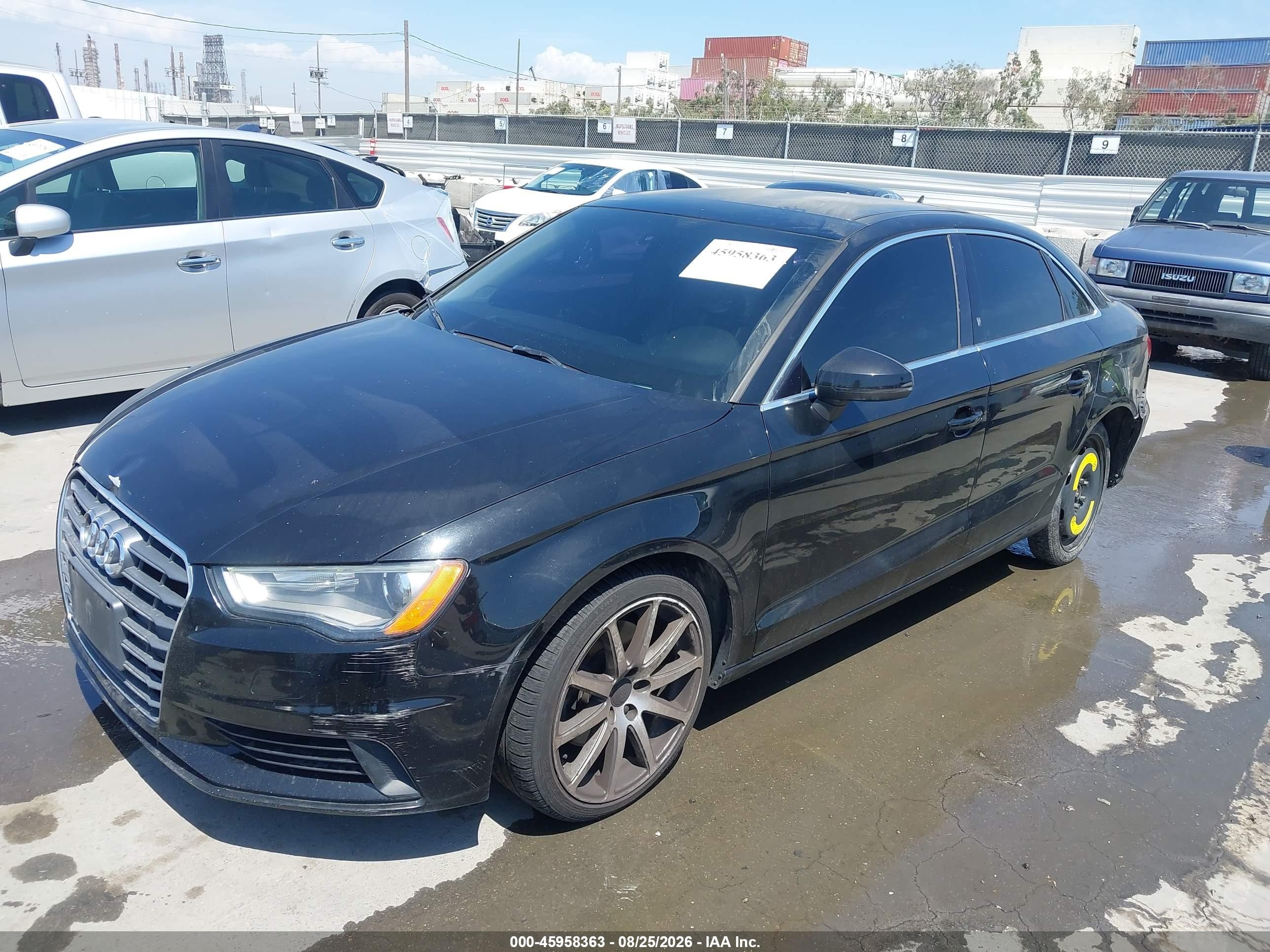 2015 Audi A3 1.8t Premium Black vin: WAUACGFF5F1002696