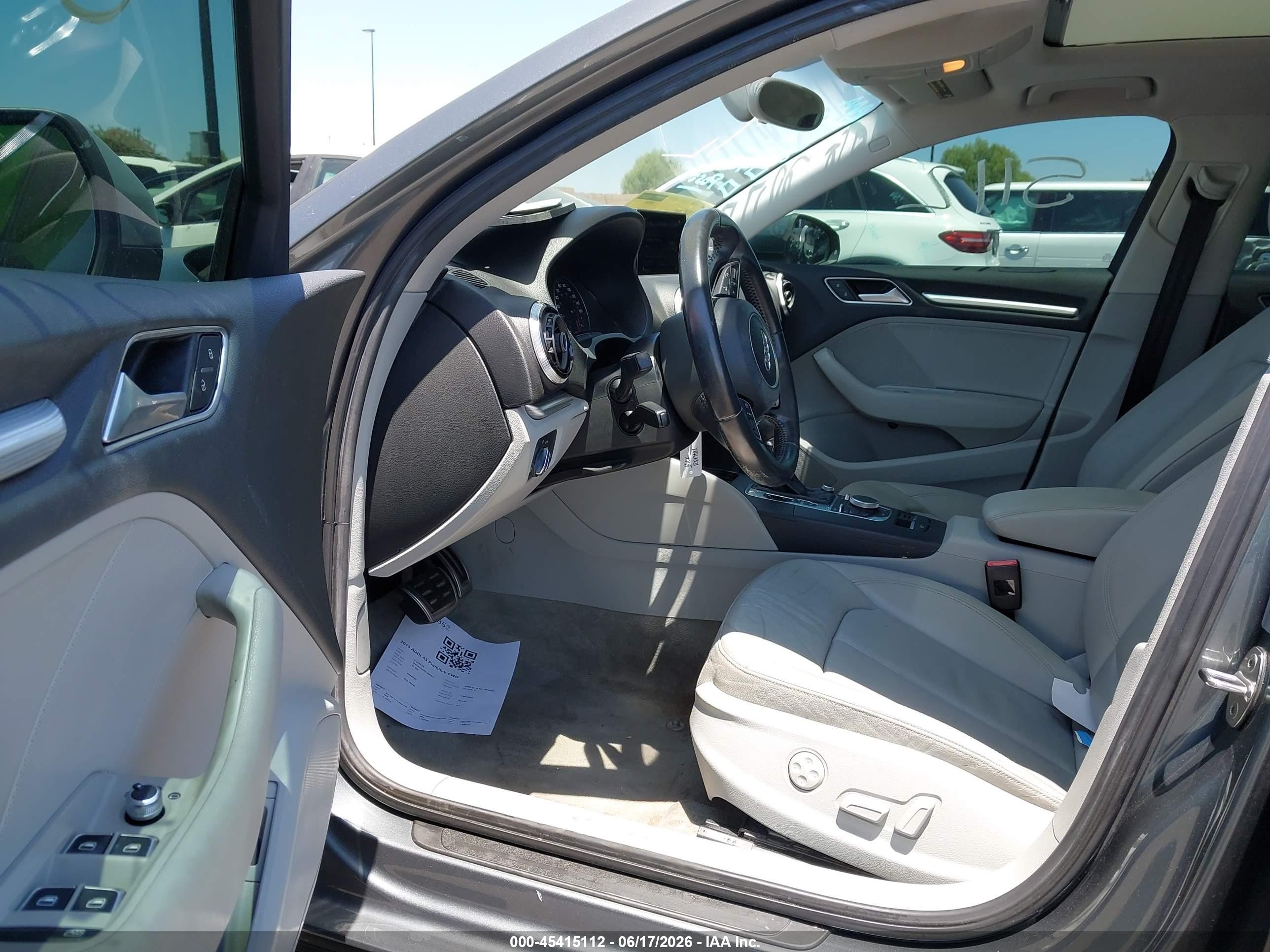 2015 Audi A3 1.8t Premium Blue vin: WAUACGFF5F1002827