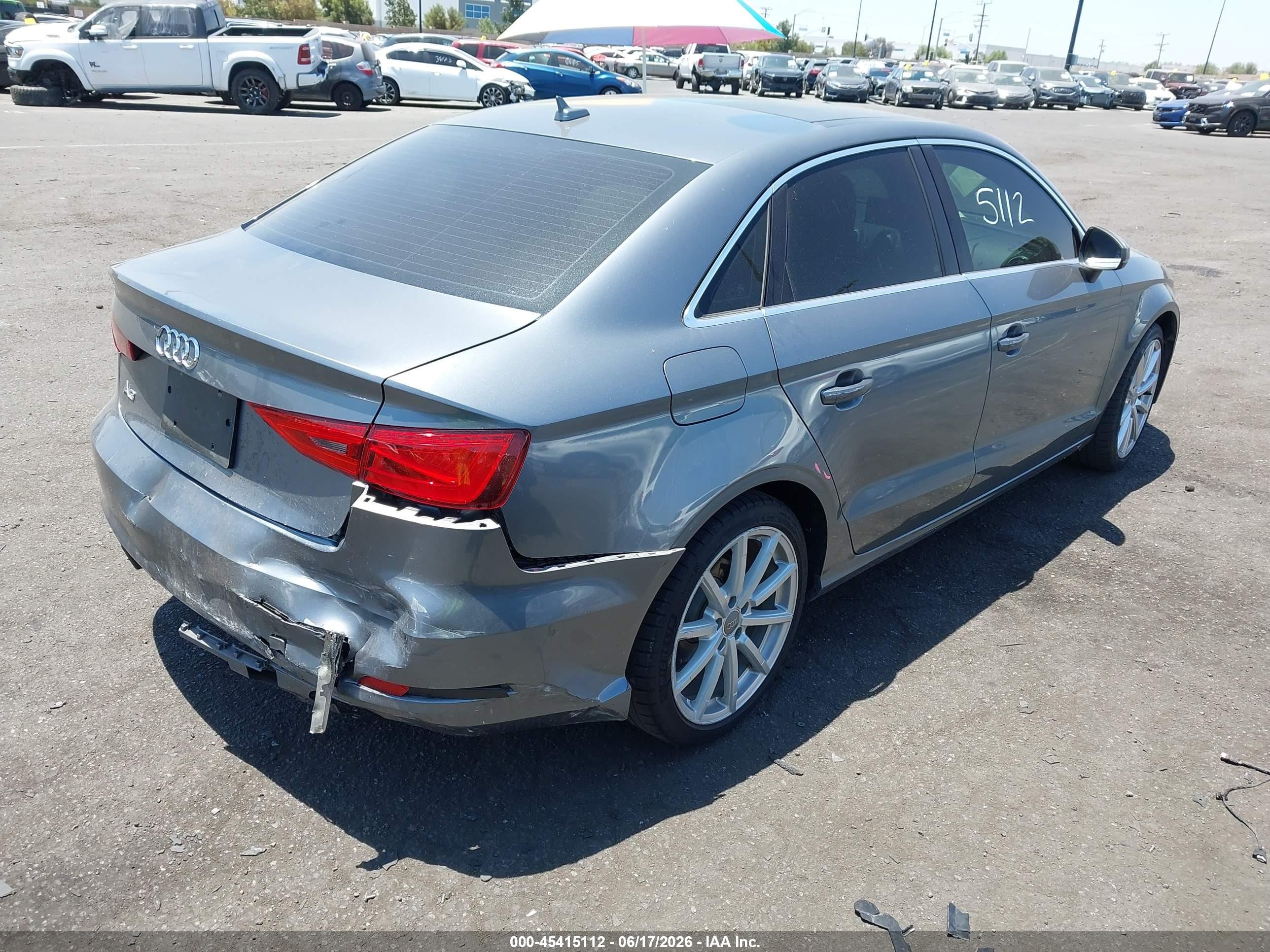 2015 Audi A3 1.8t Premium Blue vin: WAUACGFF5F1002827