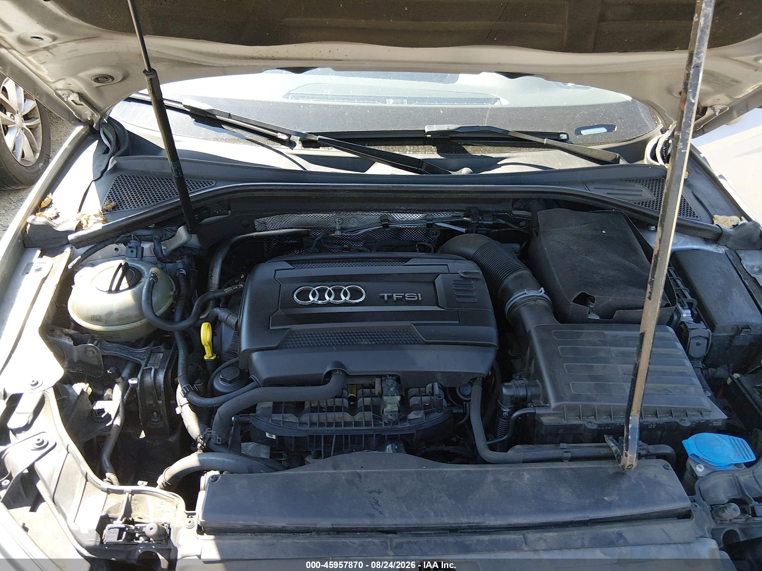 2015 Audi A3 1.8t Premium Gray vin: WAUACGFF5F1010829