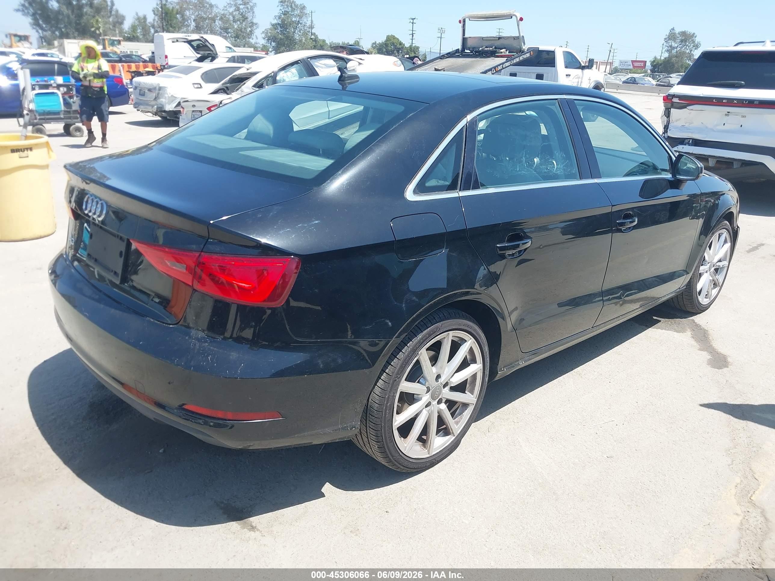 2015 Audi A3 1.8t Premium Black vin: WAUACGFF5F1054877