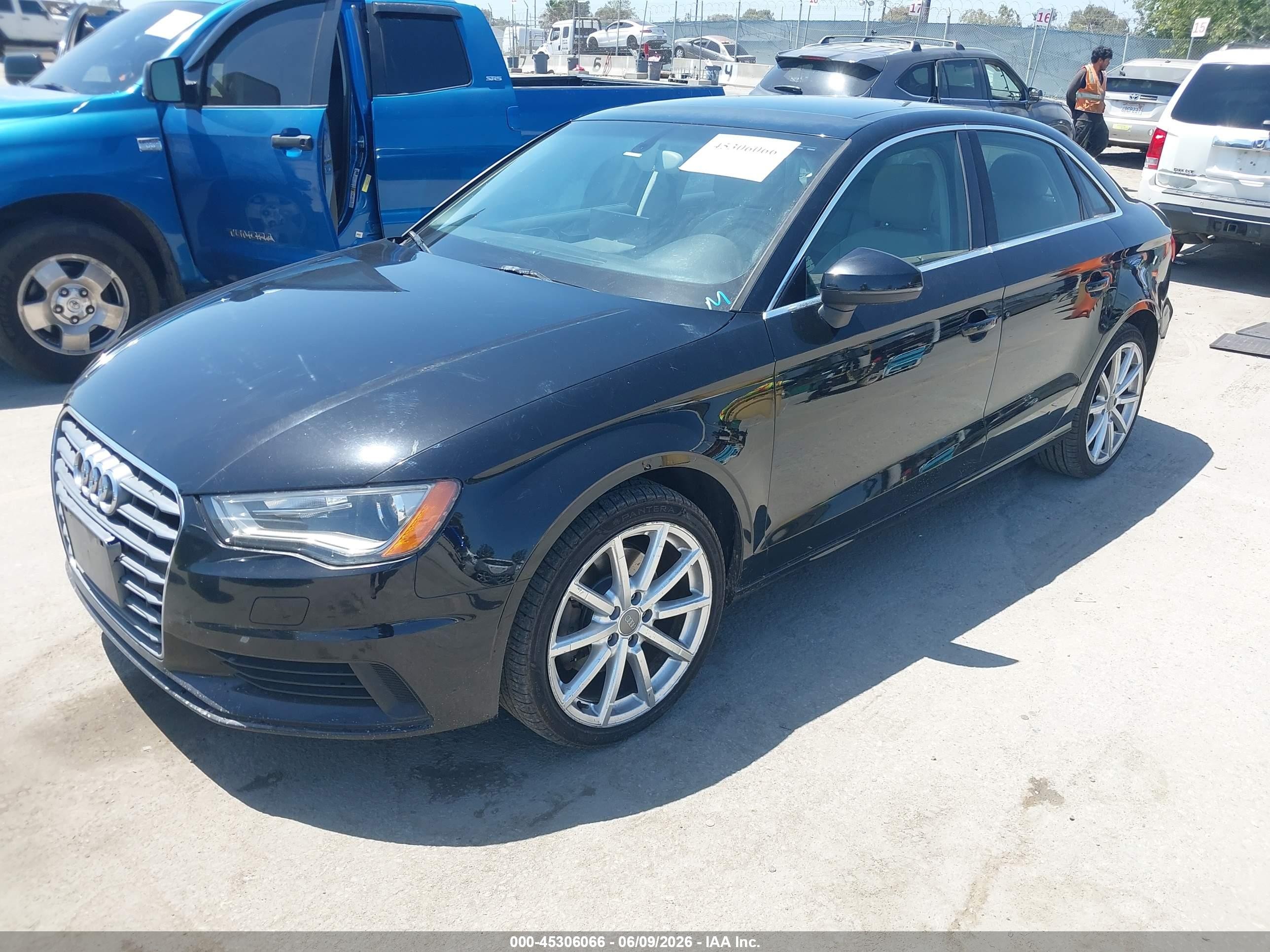 2015 Audi A3 1.8t Premium Black vin: WAUACGFF5F1054877