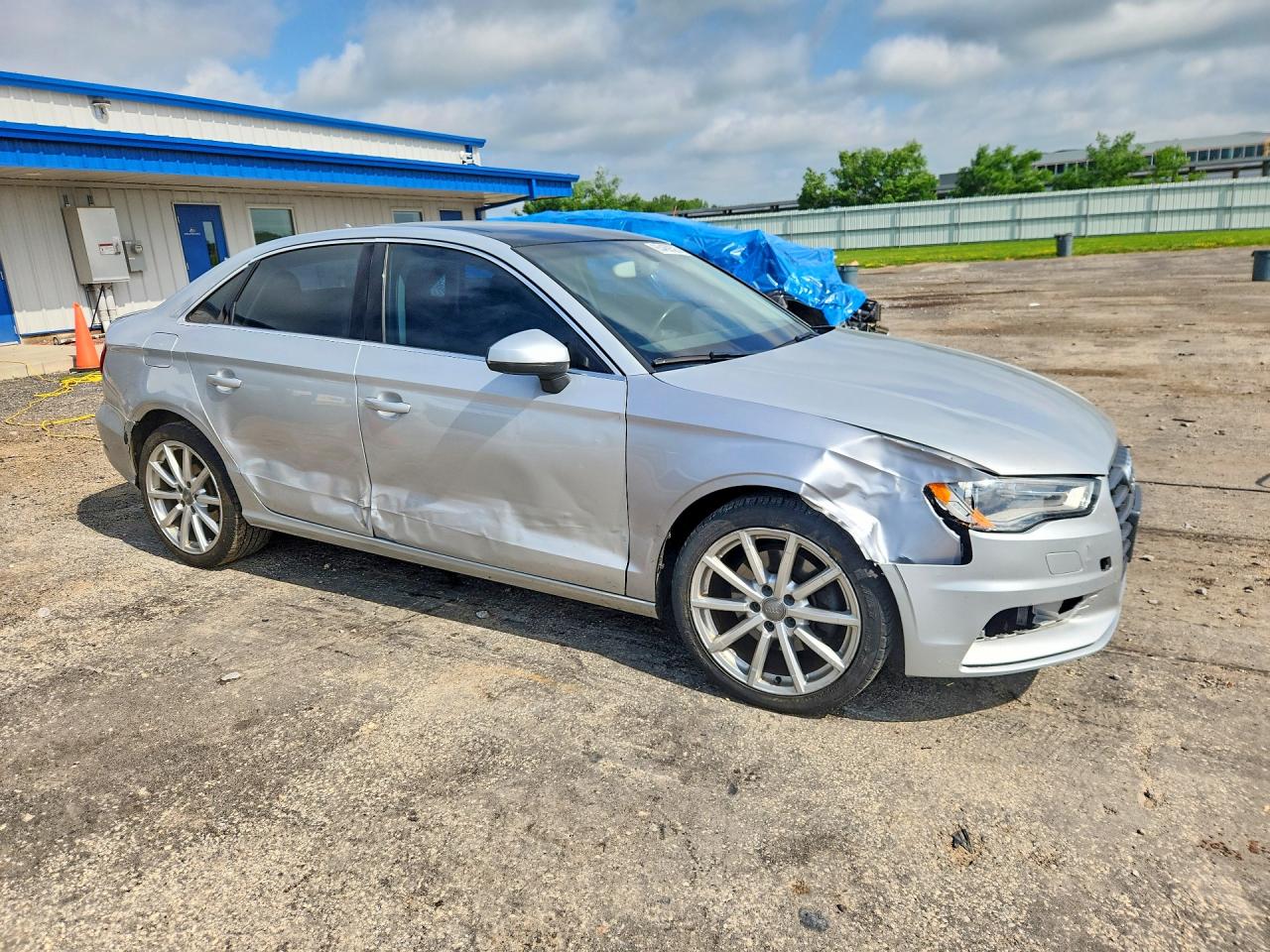 2015 Audi A3 Premium Silver vin: WAUACGFF6F1012654
