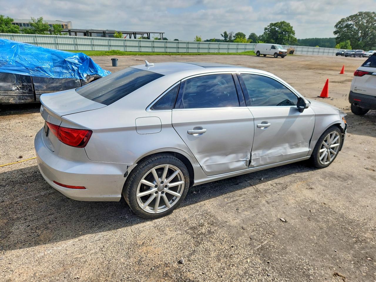 2015 Audi A3 Premium Silver vin: WAUACGFF6F1012654