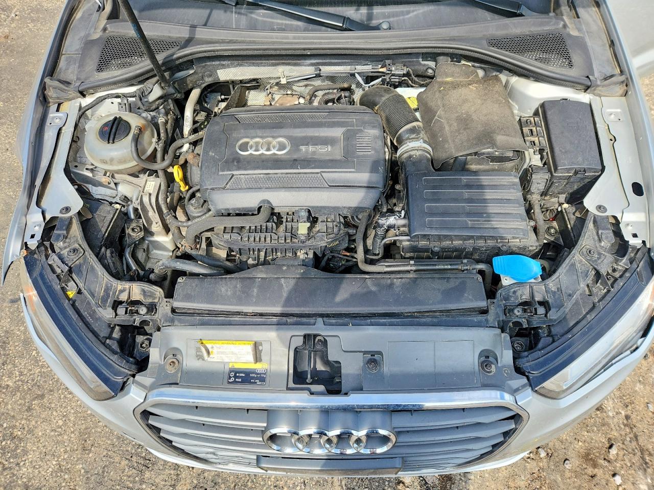 2015 Audi A3 Premium Silver vin: WAUACGFF6F1012654