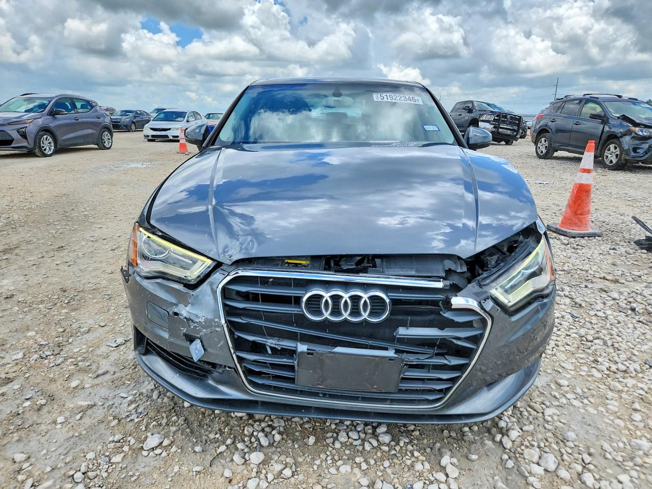 2015 Audi A3 Premium Gray vin: WAUACGFF6F1018700