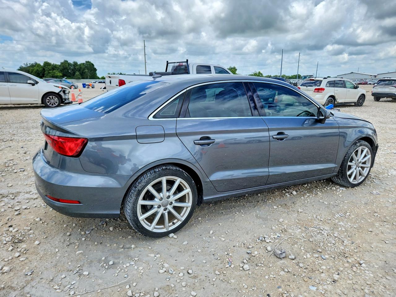 2015 Audi A3 Premium Gray vin: WAUACGFF6F1018700