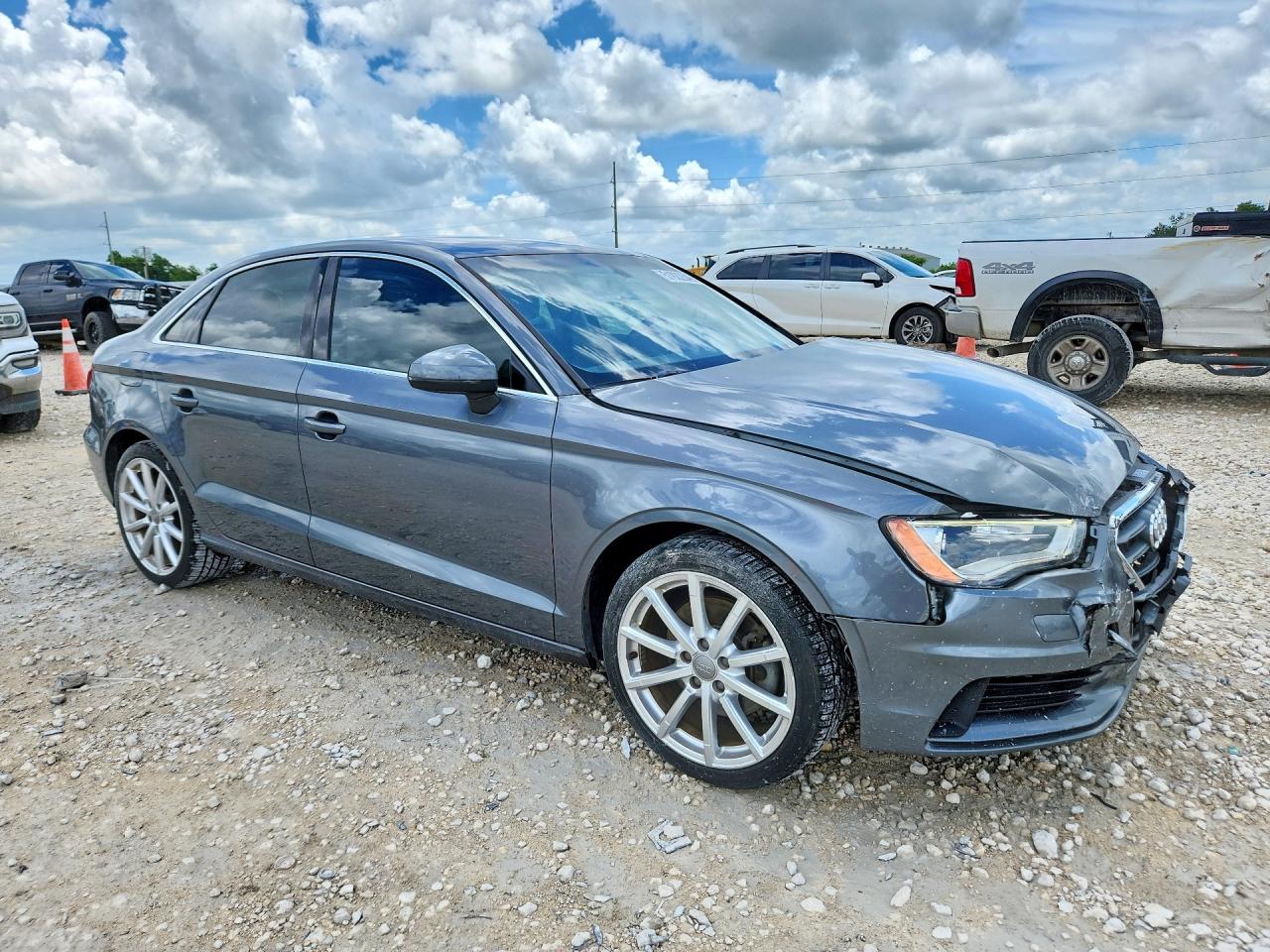 2015 Audi A3 Premium Gray vin: WAUACGFF6F1018700