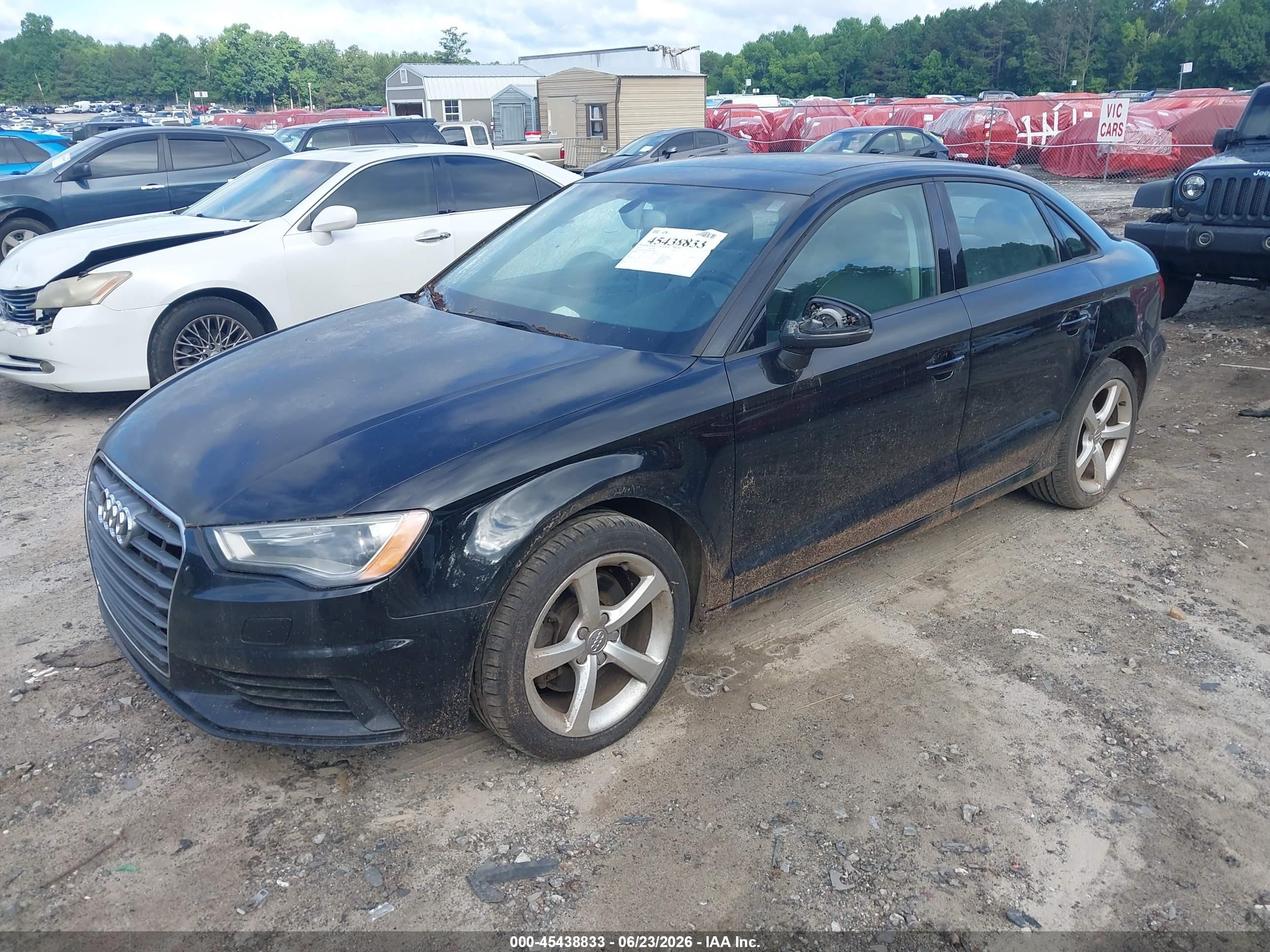 2015 Audi A3 1.8t Premium Black vin: WAUACGFF6F1042768