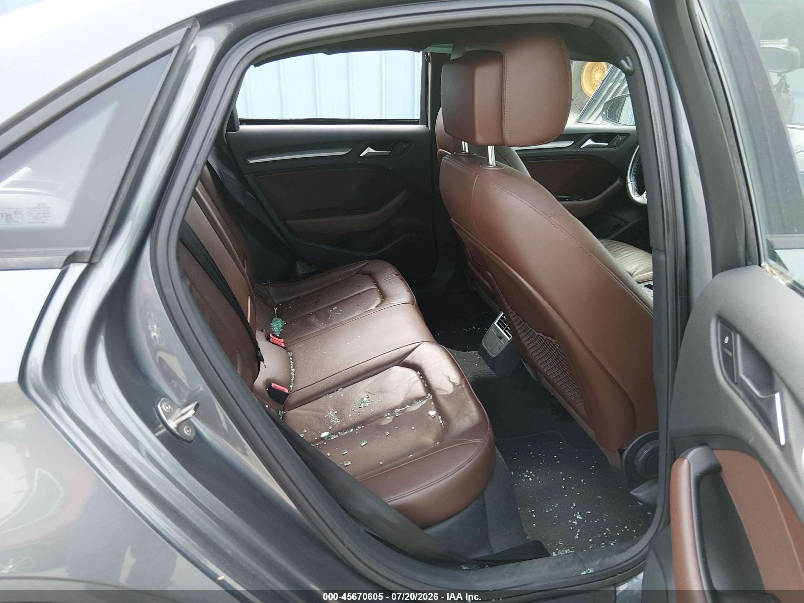 2015 Audi A3 1.8t Premium Gray vin: WAUACGFF6F1061515