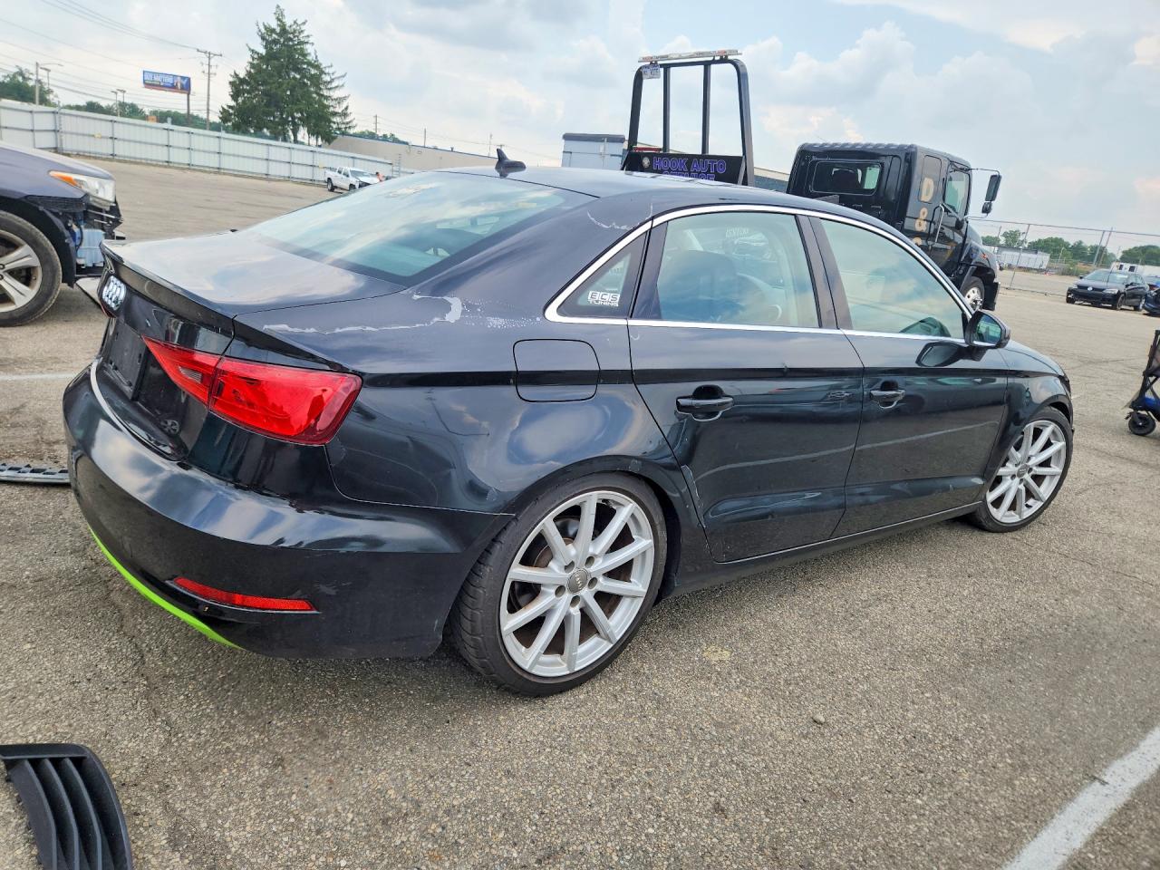 2015 Audi A3 Premium Black vin: WAUACGFF7F1012419