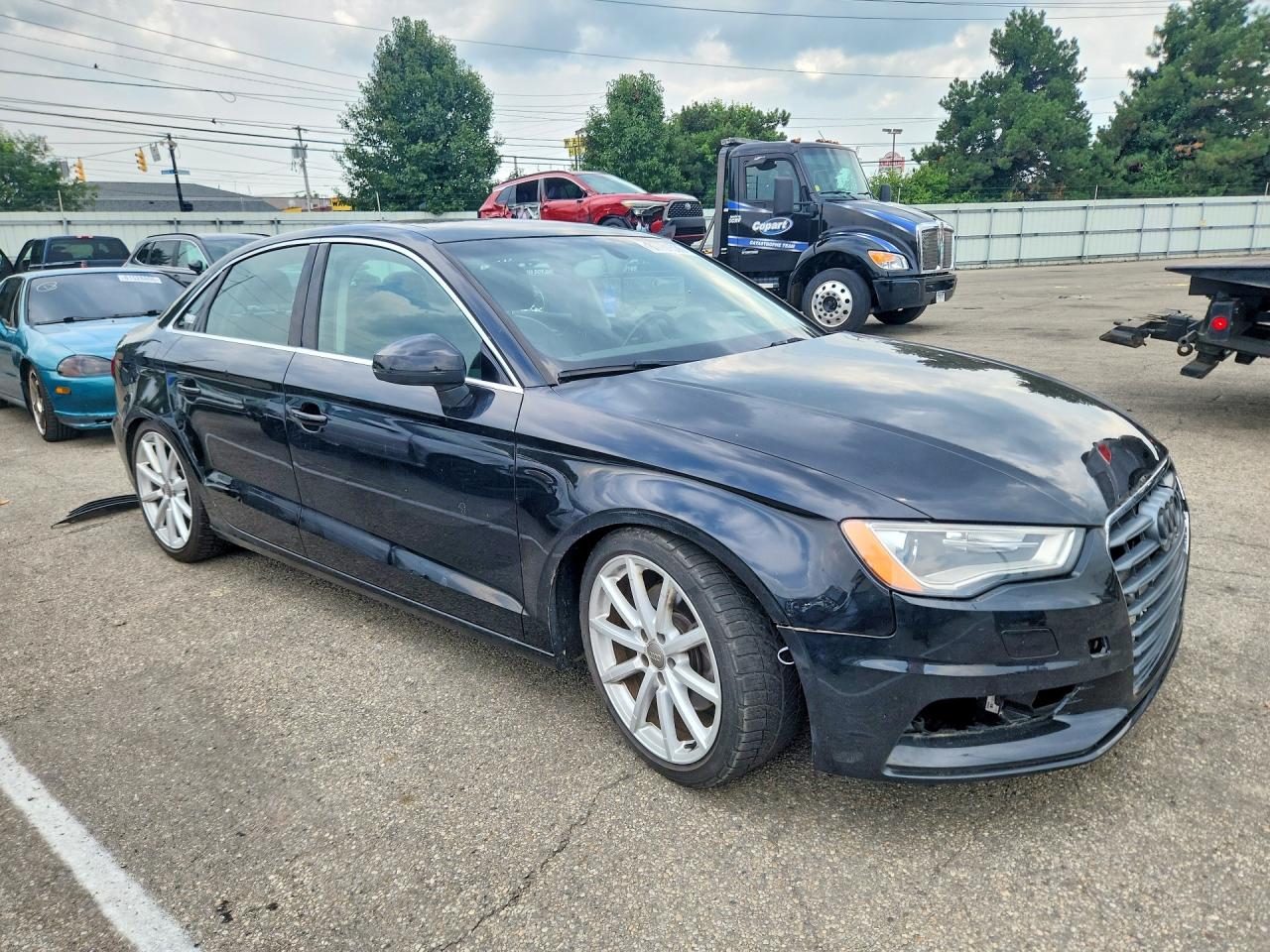 2015 Audi A3 Premium Black vin: WAUACGFF7F1012419