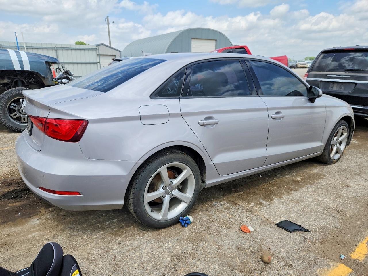2015 Audi A3 Premium Silver vin: WAUACGFF7F1059983
