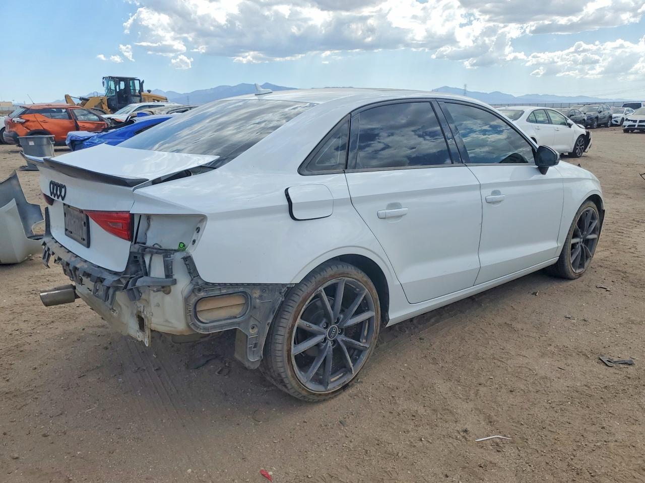 2015 Audi A3 Premium White vin: WAUACGFF7F1064374