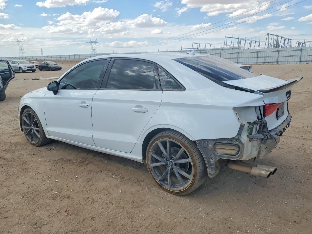 2015 Audi A3 Premium White vin: WAUACGFF7F1064374