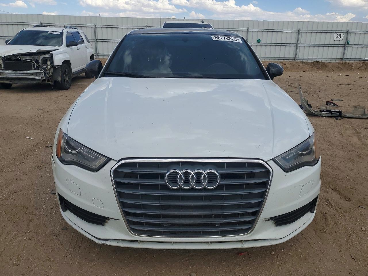 2015 Audi A3 Premium White vin: WAUACGFF7F1064374
