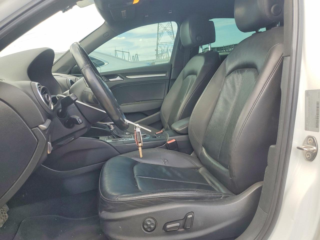 2015 Audi A3 Premium White vin: WAUACGFF7F1064374
