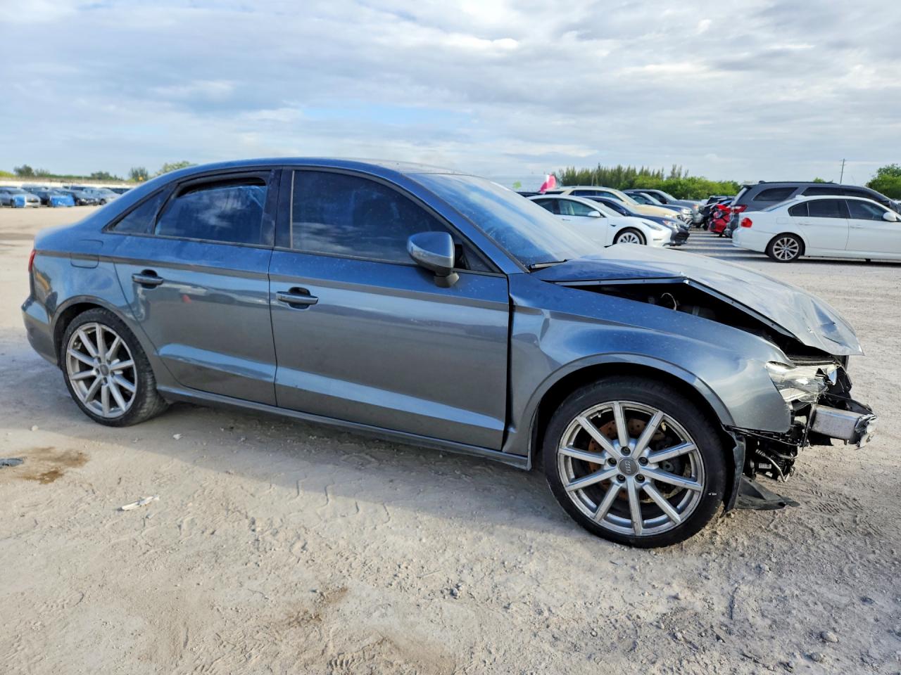 2015 Audi A3 Premium Gray vin: WAUACGFF7F1078307