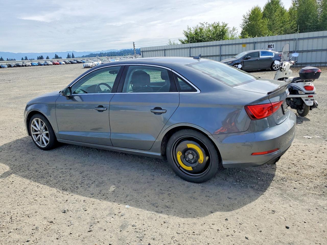 2015 Audi A3 Premium Gray vin: WAUACGFF8F1003549