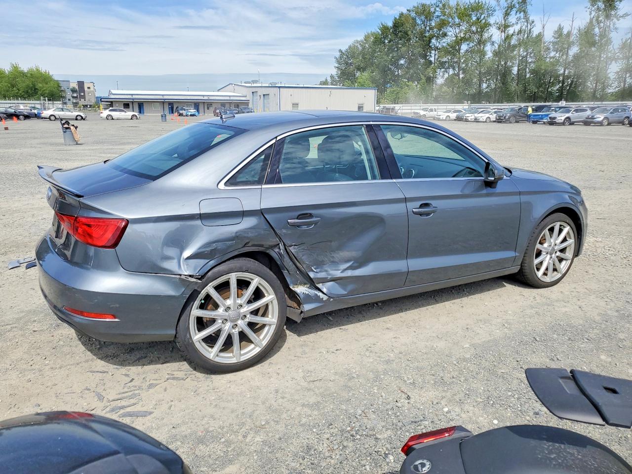 2015 Audi A3 Premium Gray vin: WAUACGFF8F1003549
