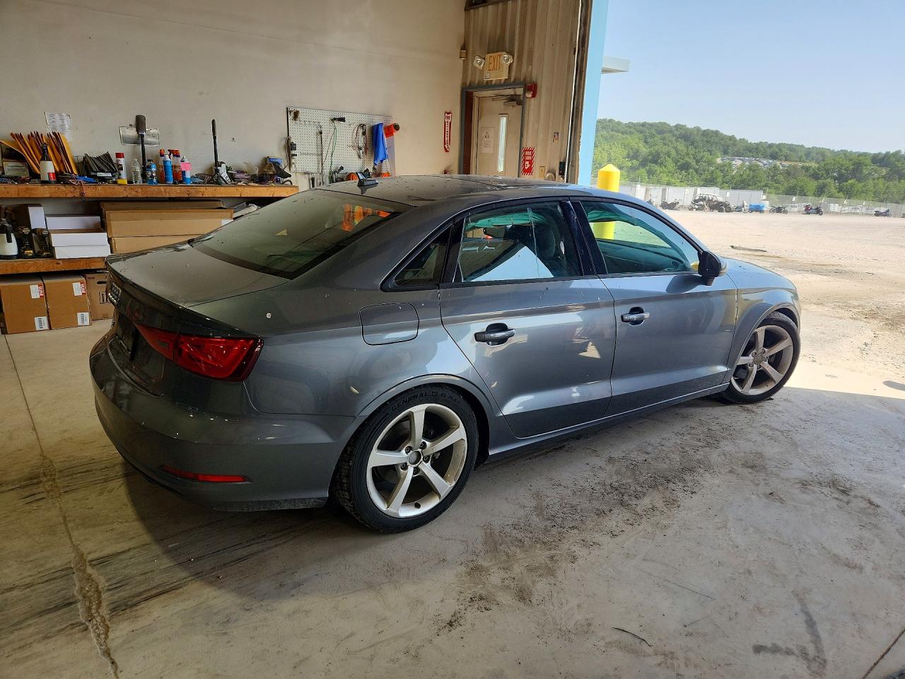 2015 Audi A3 Premium Gray vin: WAUACGFF8F1004393