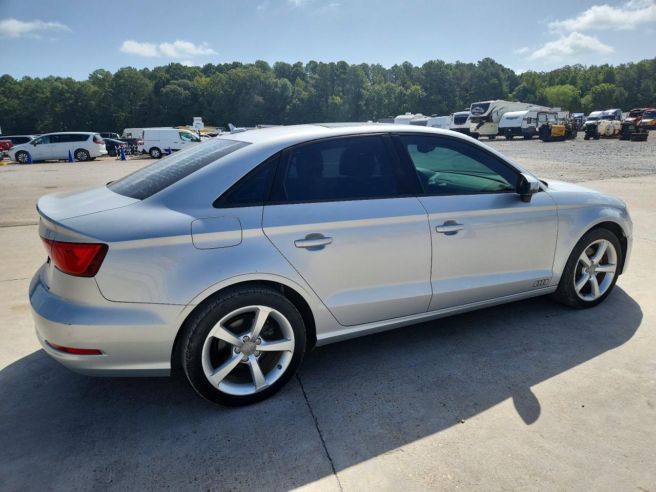 2015 Audi A3 Premium Silver vin: WAUACGFF8F1005589