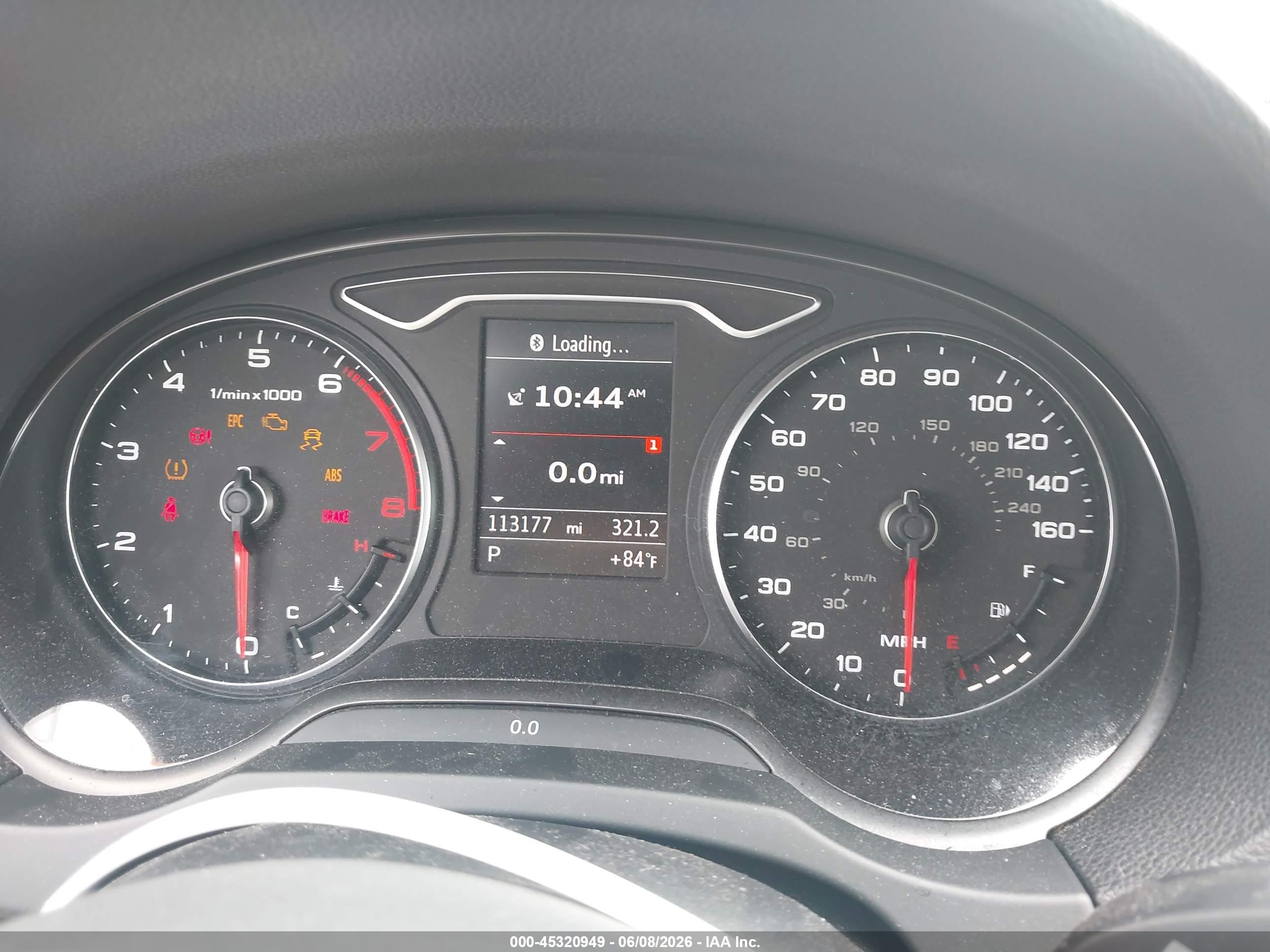2015 Audi A3 1.8t Premium Серебряный vin: WAUACGFF8F1014986