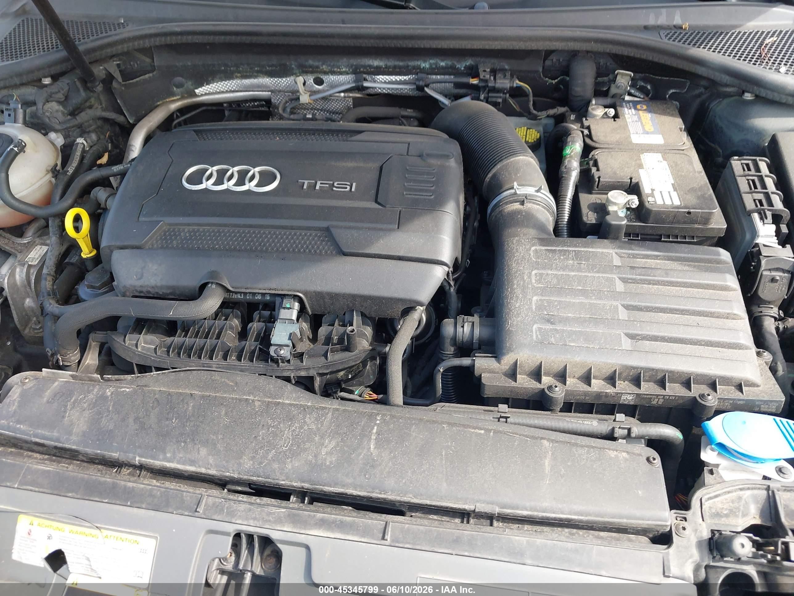 2015 Audi A3 1.8t Premium Black vin: WAUACGFF8F1115106