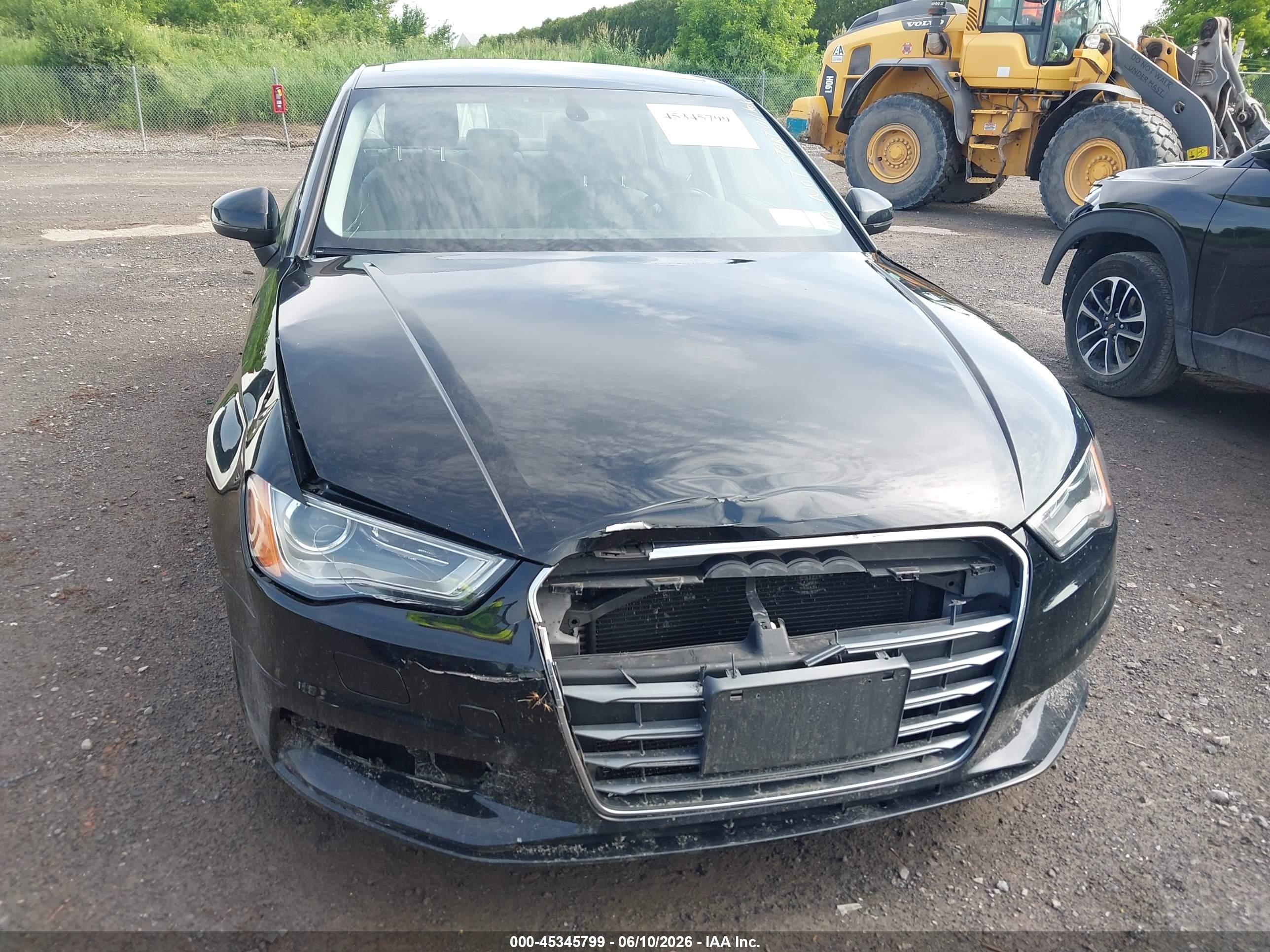 2015 Audi A3 1.8t Premium Black vin: WAUACGFF8F1115106