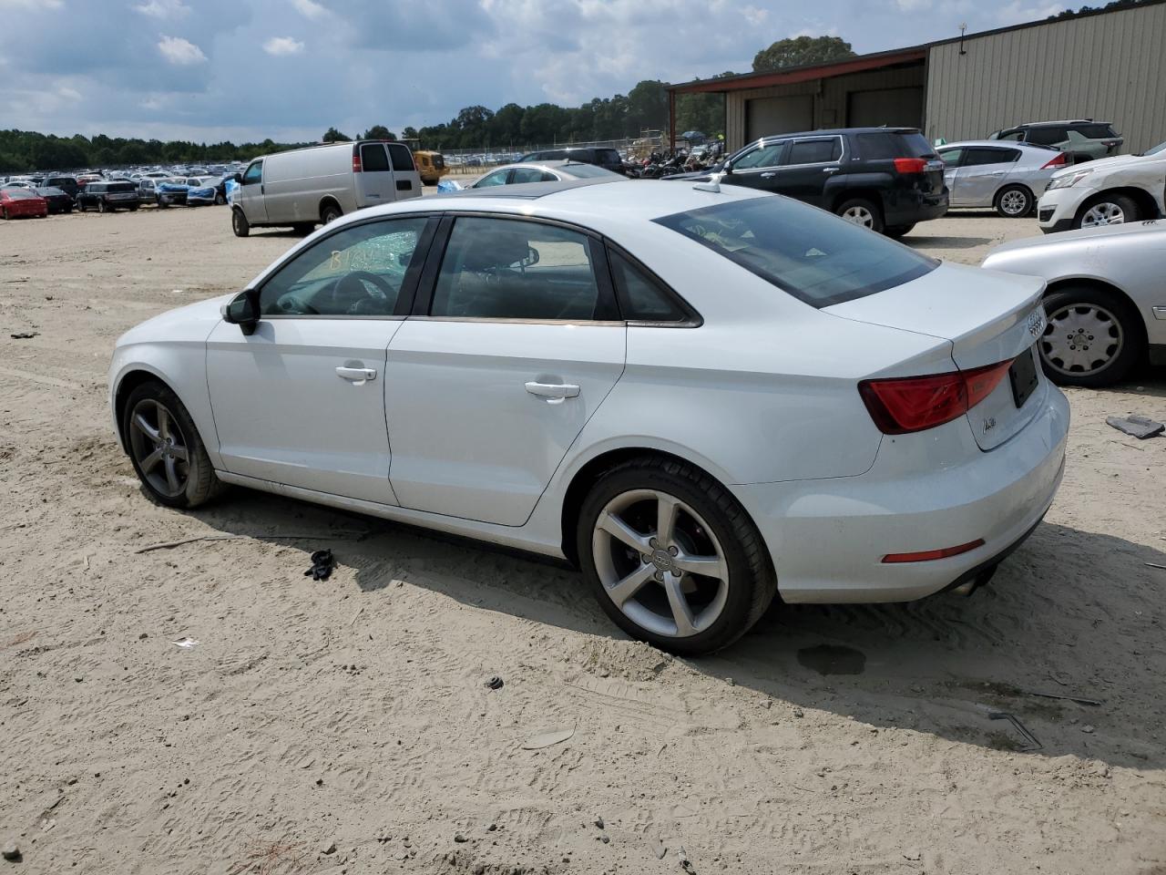 2015 Audi A3 Premium White vin: WAUACGFF8F1131936
